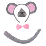 Maxbell Mouse Costume Kids Dress up Cosplay Props Cute Little Mouse Cartoon Hairband Style A