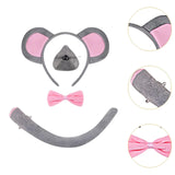 Maxbell Mouse Costume Kids Dress up Cosplay Props Cute Little Mouse Cartoon Hairband Style A