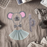 Maxbell Mouse Costume Kids Dress up Cosplay Props Cute Little Mouse Cartoon Hairband Style B