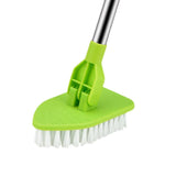 Maxbell Tile Scrubber Brush Wall Versatile Stiff Bristles Head Shower Cleaning Brush