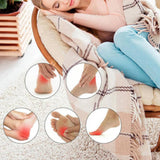 Maxbell Plantar Fasciitis Night Splint Sock for Women Men Simple Assembly Black Soft
