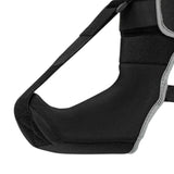 Maxbell Plantar Fasciitis Night Splint Sock for Women Men Simple Assembly Black Soft