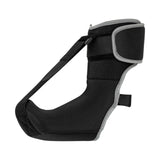 Maxbell Plantar Fasciitis Night Splint Sock for Women Men Simple Assembly Black Soft