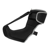 Maxbell Plantar Fasciitis Night Splint Sock for Women Men Simple Assembly Black Soft