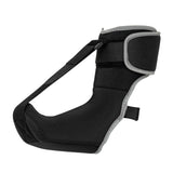 Maxbell Plantar Fasciitis Night Splint Sock for Women Men Simple Assembly Black Soft