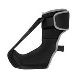 Maxbell Plantar Fasciitis Night Splint Sock for Women Men Simple Assembly Black Soft