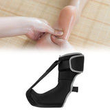 Maxbell Plantar Fasciitis Night Splint Sock for Women Men Simple Assembly Black Soft