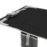 Maxbell Kids Airplane Footrest Airplane Foot Hammock Non Slip Airplane Seat Extender Black