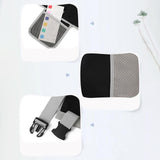 Maxbell Kids Airplane Footrest Airplane Foot Hammock Non Slip Airplane Seat Extender Black