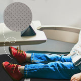 Maxbell Kids Airplane Footrest Airplane Foot Hammock Non Slip Airplane Seat Extender Black