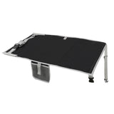 Maxbell Kids Airplane Footrest Airplane Foot Hammock Non Slip Airplane Seat Extender Black