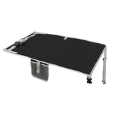 Maxbell Kids Airplane Footrest Airplane Foot Hammock Non Slip Airplane Seat Extender Black