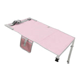 Maxbell Kids Airplane Footrest Airplane Foot Hammock Non Slip Airplane Seat Extender Pink