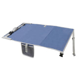 Maxbell Kids Airplane Footrest Airplane Foot Hammock Non Slip Airplane Seat Extender Blue