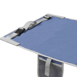 Maxbell Kids Airplane Footrest Airplane Foot Hammock Non Slip Airplane Seat Extender Blue