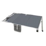 Maxbell Kids Airplane Footrest Airplane Foot Hammock Non Slip Airplane Seat Extender Gray