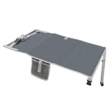 Maxbell Kids Airplane Footrest Airplane Foot Hammock Non Slip Airplane Seat Extender Gray