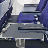 Maxbell Kids Airplane Footrest Airplane Foot Hammock Non Slip Airplane Seat Extender Gray