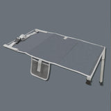 Maxbell Kids Airplane Footrest Airplane Foot Hammock Non Slip Airplane Seat Extender Gray