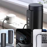 Maxbell Insulin Cooler Travel Case Insulin Refrigerated Organizer Bag for Home Daily Black