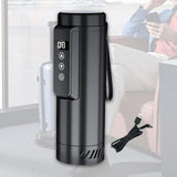 Maxbell Insulin Cooler Travel Case Insulin Refrigerated Organizer Bag for Home Daily Black