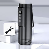 Maxbell Insulin Cooler Travel Case Insulin Refrigerated Organizer Bag for Home Daily Black