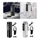 Maxbell Insulin Cooler Travel Case Compact Carrying Insulated Bag for Car Daily Home Black