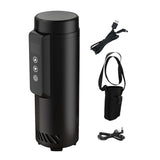 Maxbell Insulin Cooler Travel Case Compact Carrying Insulated Bag for Car Daily Home Black