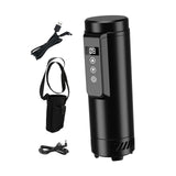 Maxbell Insulin Cooler Travel Case Compact Carrying Insulated Bag for Car Daily Home Black