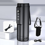 Maxbell Insulin Cooler Travel Case Compact Carrying Insulated Bag for Car Daily Home Black