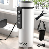 Maxbell Insulin Cooler Travel Case Compact Carrying Insulated Bag for Car Daily Home White