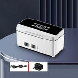 Maxbell Insulin Pen Cooler Travel Case Compact Car Fridge Portable Cooler for Travel Push Button