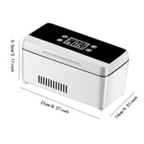 Maxbell Insulin Pen Cooler Travel Case Compact Car Fridge Portable Cooler for Travel Push Button