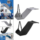 Maxbell Airplane Foot Hammock Premium Travel Foot Rest for Women Men Car Office Home Gray