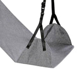 Maxbell Airplane Foot Hammock Premium Travel Foot Rest for Women Men Car Office Home Gray