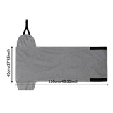 Maxbell Airplane Foot Hammock Premium Travel Foot Rest for Women Men Car Office Home Gray