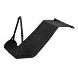 Maxbell Airplane Foot Hammock Premium Travel Foot Rest for Women Men Car Office Home Black