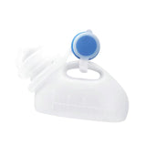 Maxbell Men Urine Bottle Good Sealing Urine Collection Pot for Lying Seniors Camping White 1.6m Hose