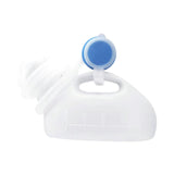 Maxbell Men Urine Bottle Good Sealing Urine Collection Pot for Lying Seniors Camping White 1.6m Hose