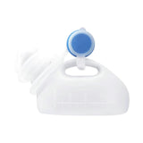 Maxbell Men Urine Bottle Good Sealing Urine Collection Pot for Lying Seniors Camping White 2m Hose