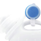 Maxbell Men Urine Bottle Good Sealing Urine Collection Pot for Lying Seniors Camping White 2m Hose