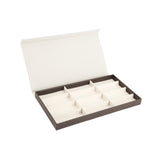 Maxbell Glasses Display Case Portable Sturdy Jewelry Organizer for Table Home Drawer Coffee