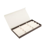 Maxbell Glasses Display Case Portable Sturdy Jewelry Organizer for Table Home Drawer Coffee