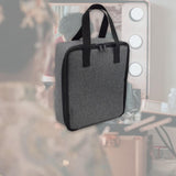 Maxbell Travel Makeup Bag Lightweight Thick Multifunctional Cosmetic Bag with Handle 23x9x26cm