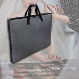 Maxbell Travel Makeup Bag Lightweight Thick Multifunctional Cosmetic Bag with Handle 75x5x51cm