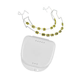 Maxbell Temporary Tooth Decoration with Box Orthodontist Explain Props Ligature Ties yellow