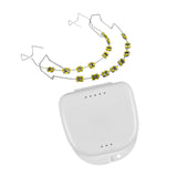 Maxbell Temporary Tooth Decoration with Box Orthodontist Explain Props Ligature Ties yellow