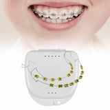 Maxbell Temporary Tooth Decoration with Box Orthodontist Explain Props Ligature Ties yellow