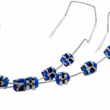 Maxbell Temporary Tooth Decoration with Box Orthodontist Explain Props Ligature Ties dark blue