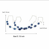 Maxbell Temporary Tooth Decoration with Box Orthodontist Explain Props Ligature Ties dark blue